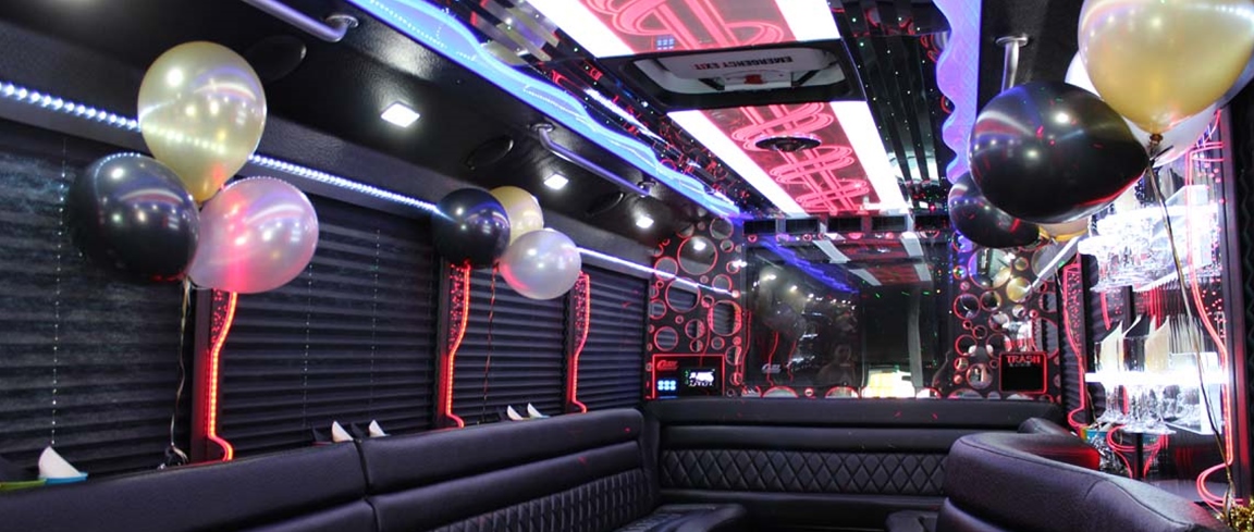 Black Party Bus